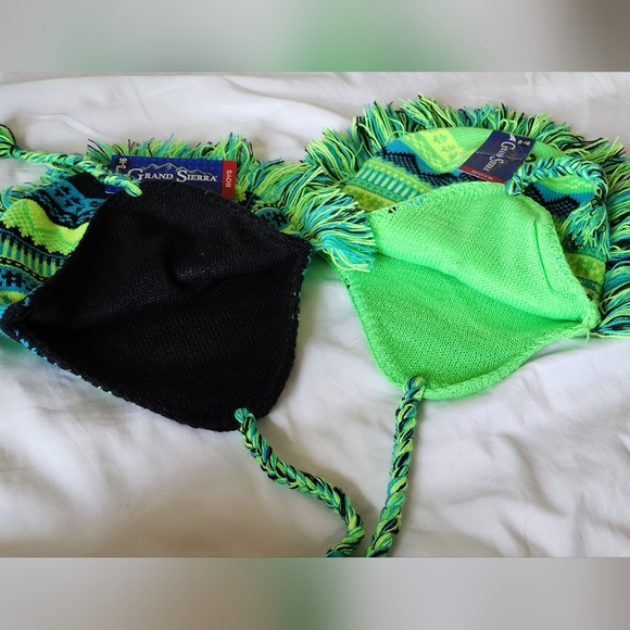 OBO 2 Fringed tribal print hats - mohicano - mohawk - Picture 3 of 5